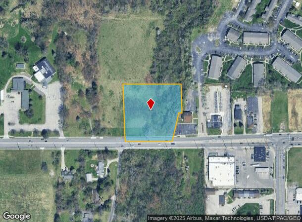  3580 Dorr St, Toledo, OH Parcel Map