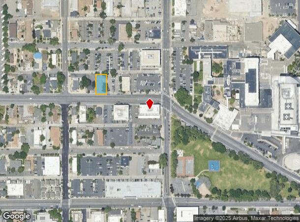890 Mill St, Reno, NV Parcel Map