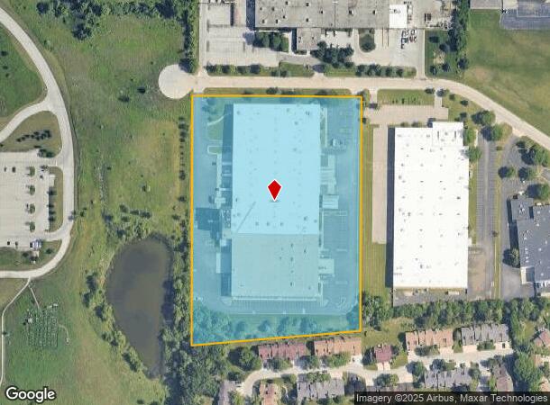  1925 Holmes Rd, Elgin, IL Parcel Map