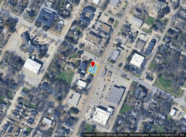  619 Ferris Ave, Waxahachie, TX Parcel Map