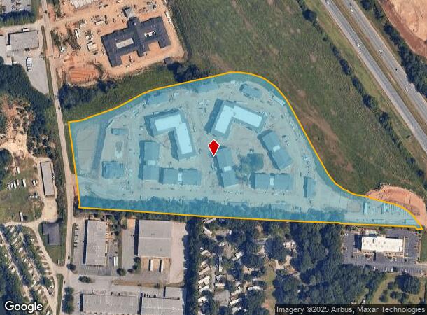  47 Hill Branch Rd, Flat Rock, NC Parcel Map