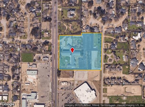  10066 Marsh Ln, Dallas, TX Parcel Map