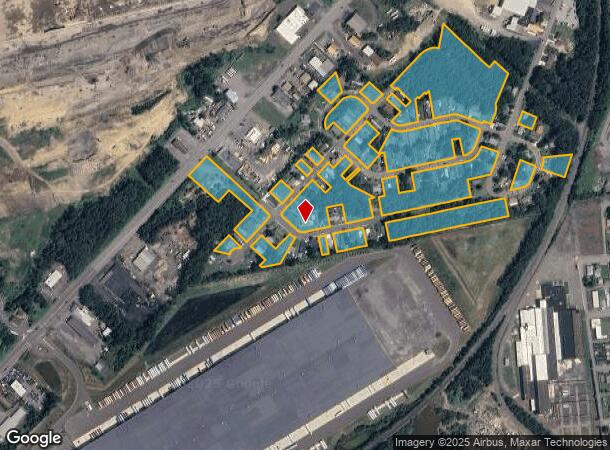 S Church St, Hazleton, PA Parcel Map