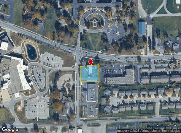  1073 W Jefferson St, Franklin, IN Parcel Map