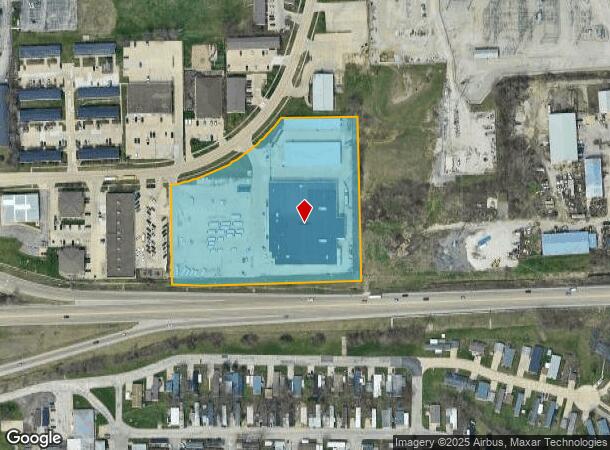 1710 R T Dunn Dr, Bloomington, IL Parcel Map