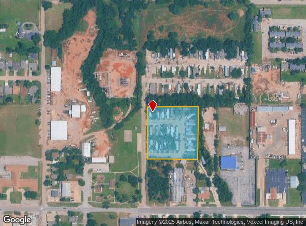 5201 N Douglas Cir, Bethany, OK Parcel Map