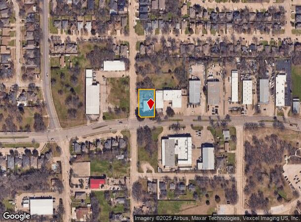  3837 Conflans Rd, Irving, TX Parcel Map