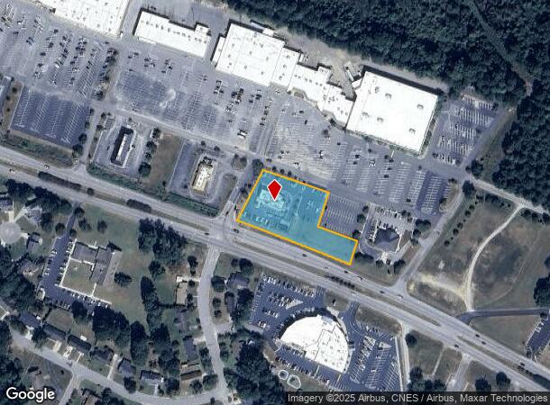 2102 W Cumberland St, Dunn, NC Parcel Map