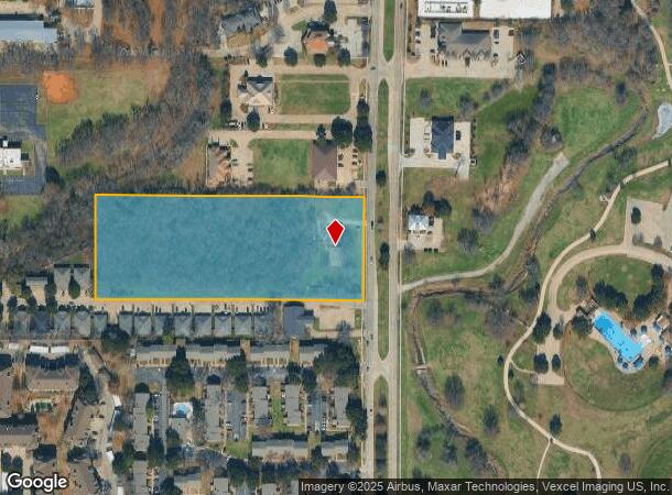 2800 Matlock Rd, Arlington, TX Parcel Map