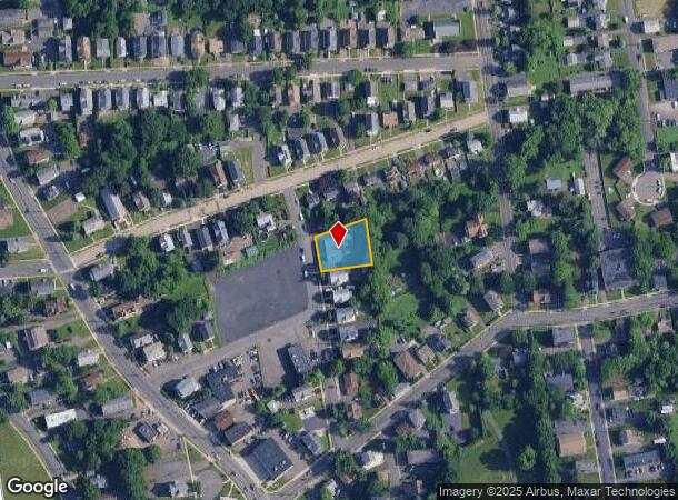  53 Curtin Ave, New Britain, CT Parcel Map