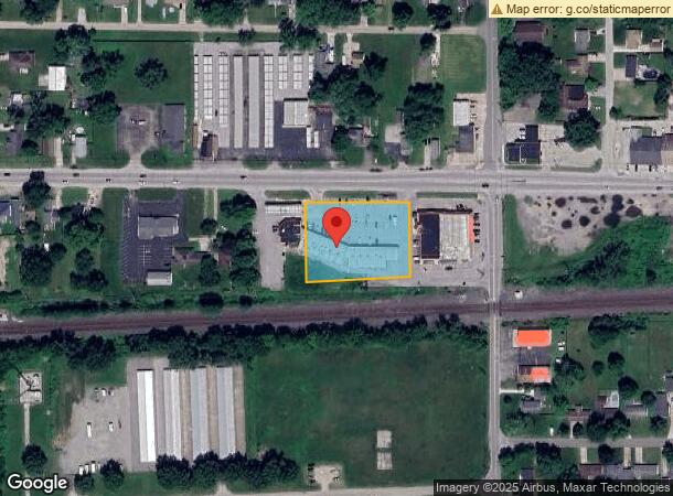  911 Lincolnway W, Osceola, IN Parcel Map