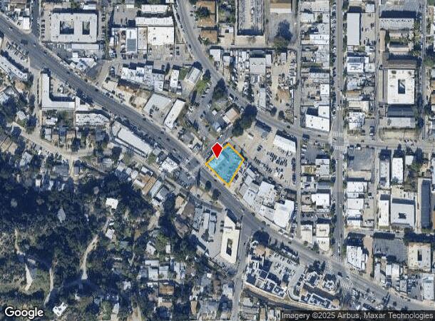  7277 Foothill Blvd, Tujunga, CA Parcel Map