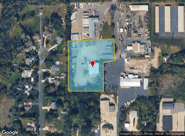 7595 Otten Ln, Kewaskum, WI Parcel Map