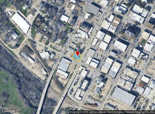  306 S Elm St, Waxahachie, TX Parcel Map