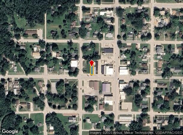 1107 Thomas St, Redfield, IA Parcel Map