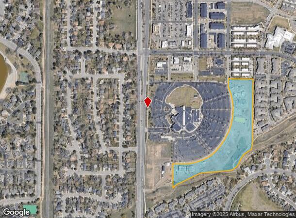  2918 S Timberline Rd, Fort Collins, CO Parcel Map