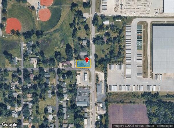701 N Webster St, Spring Hill, KS Parcel Map
