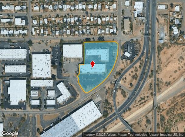  3801 E 34Th St, Tucson, AZ Parcel Map
