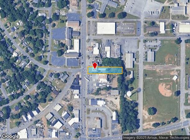  162 N Davis Dr, Warner Robins, GA Parcel Map