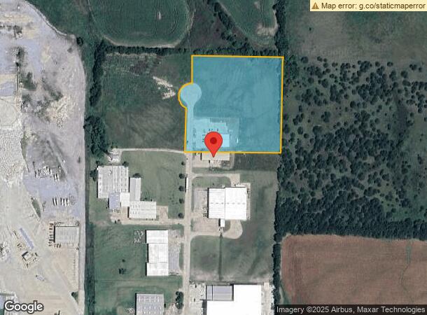  1418 Industrial Dr, Royse City, TX Parcel Map