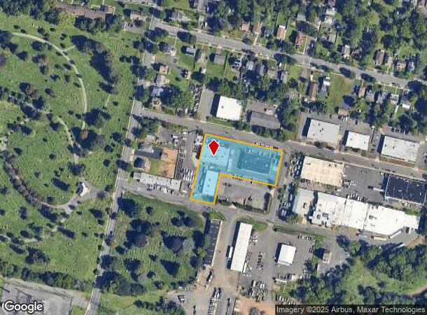  46 4Th St, Somerville, NJ Parcel Map