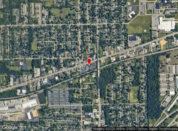  1436 E Michigan Ave, Ypsilanti, MI Parcel Map