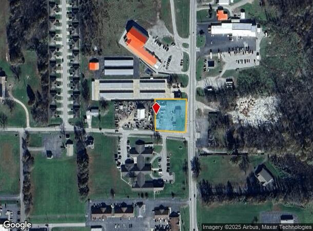  1501 N Gardner St, Scottsburg, IN Parcel Map