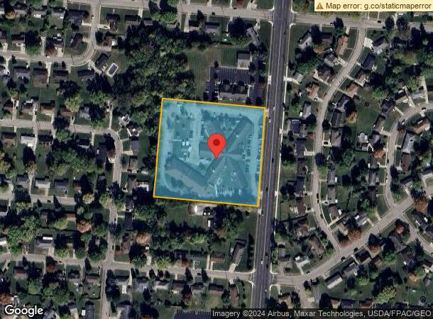  2615 Derr Rd, Springfield, OH Parcel Map