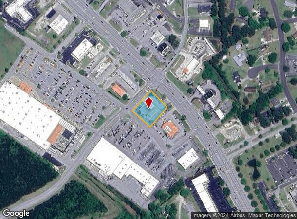  465 Western Blvd, Jacksonville, NC Parcel Map