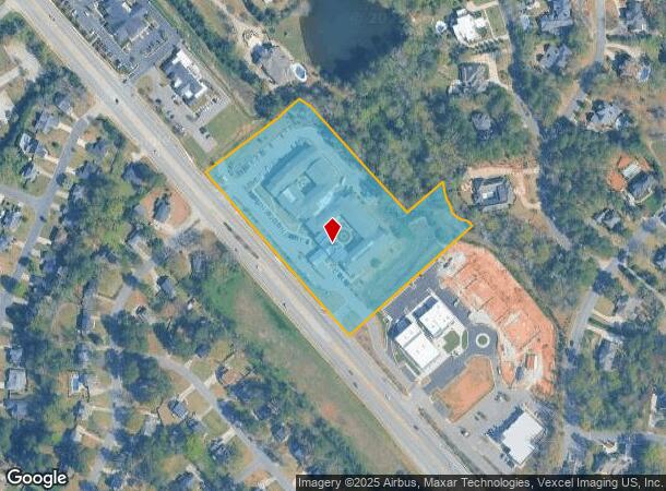  557 Furys Ferry Rd, Augusta, GA Parcel Map