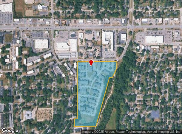 1301 W 24Th St, Lawrence, KS Parcel Map