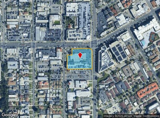 1100 W Main St, Alhambra, CA Parcel Map