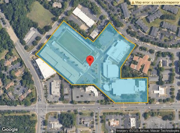  7702 Pineville Matthews Rd, Charlotte, NC Parcel Map