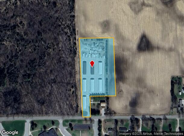 2564 W Britton Rd, Perry, MI Parcel Map