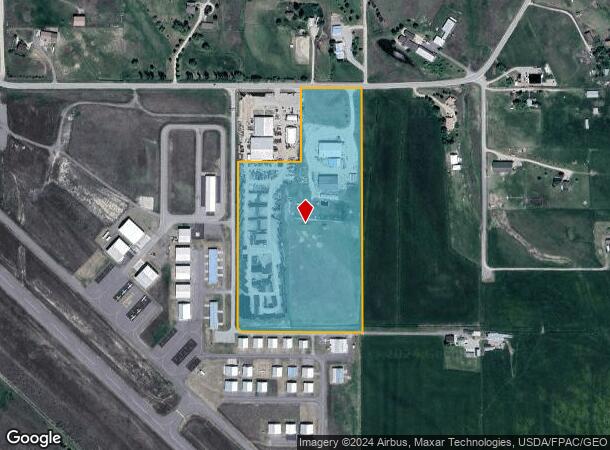  497 Stevensville Airport Rd, Stevensville, MT Parcel Map