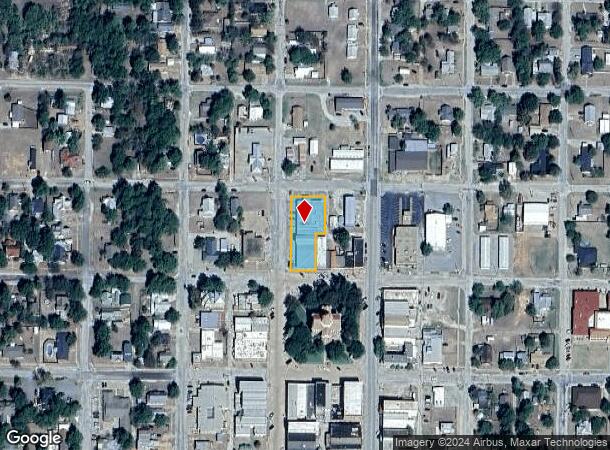  214 N Main St, Henrietta, TX Parcel Map