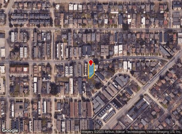 5930 Ross Ave, Dallas, TX Parcel Map