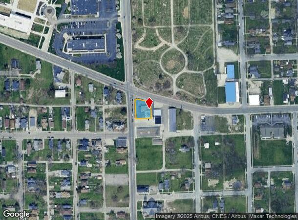  1802 Maumee Ave, Fort Wayne, IN Parcel Map