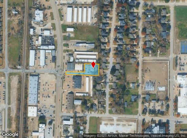  414 N Main St, Grapevine, TX Parcel Map