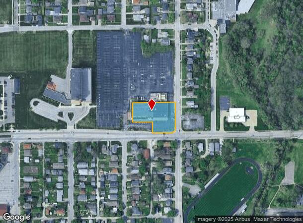 116 N 13Th Ave, Beech Grove, IN Parcel Map