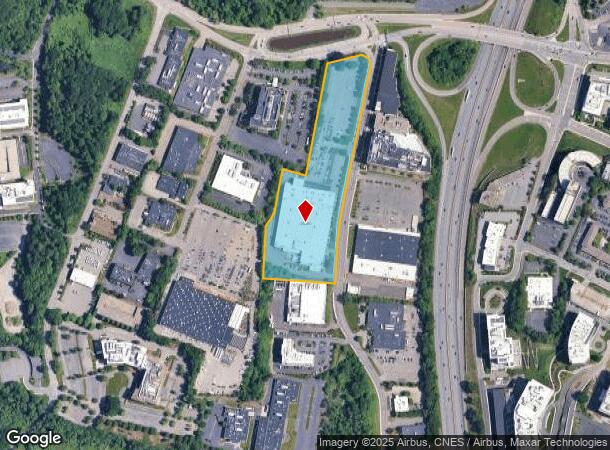 71 Second Ave, Waltham, MA Parcel Map