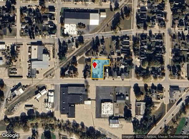  1638 10Th Ave, Menominee, MI Parcel Map