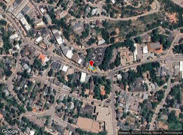  718 Manitou Ave, Manitou Springs, CO Parcel Map