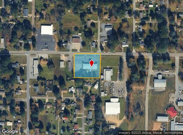  1601 W Center St, Beebe, AR Parcel Map