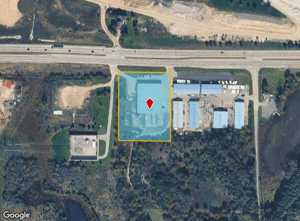 4345 Highway 33, West Bend, WI Parcel Map