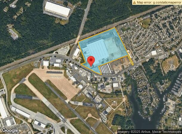  2800 Eastern Blvd, Middle River, MD Parcel Map