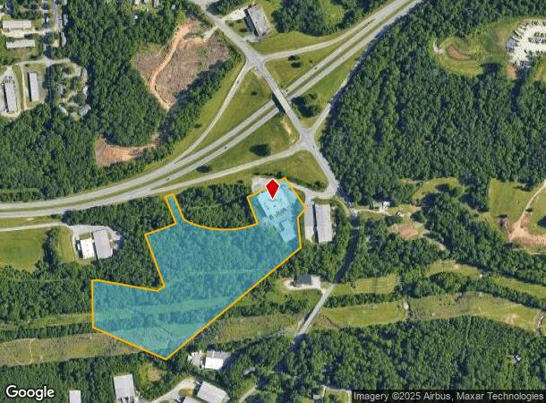  1941 Baker Rd, High Point, NC Parcel Map