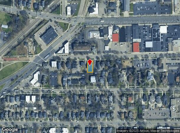  717 Academy St, Kalamazoo, MI Parcel Map