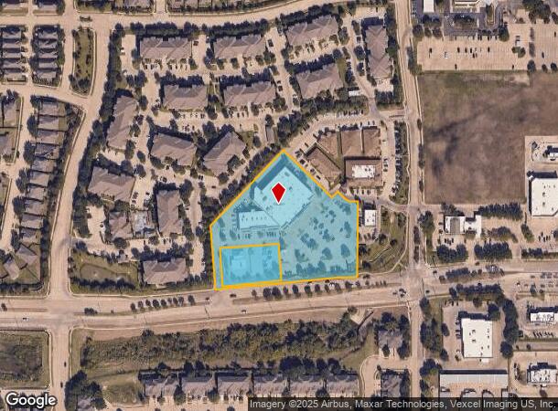  1745 E Hebron Pky, Carrollton, TX Parcel Map