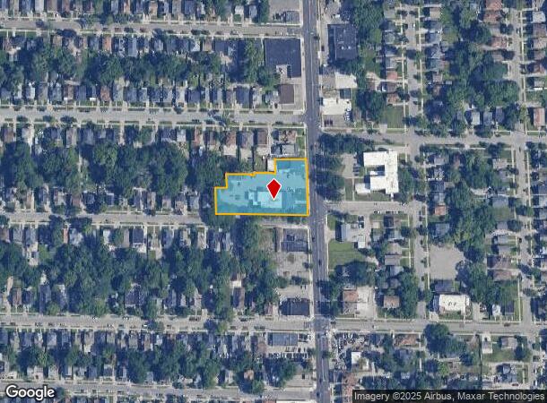 1725 Division Ave S, Grand Rapids, MI Parcel Map